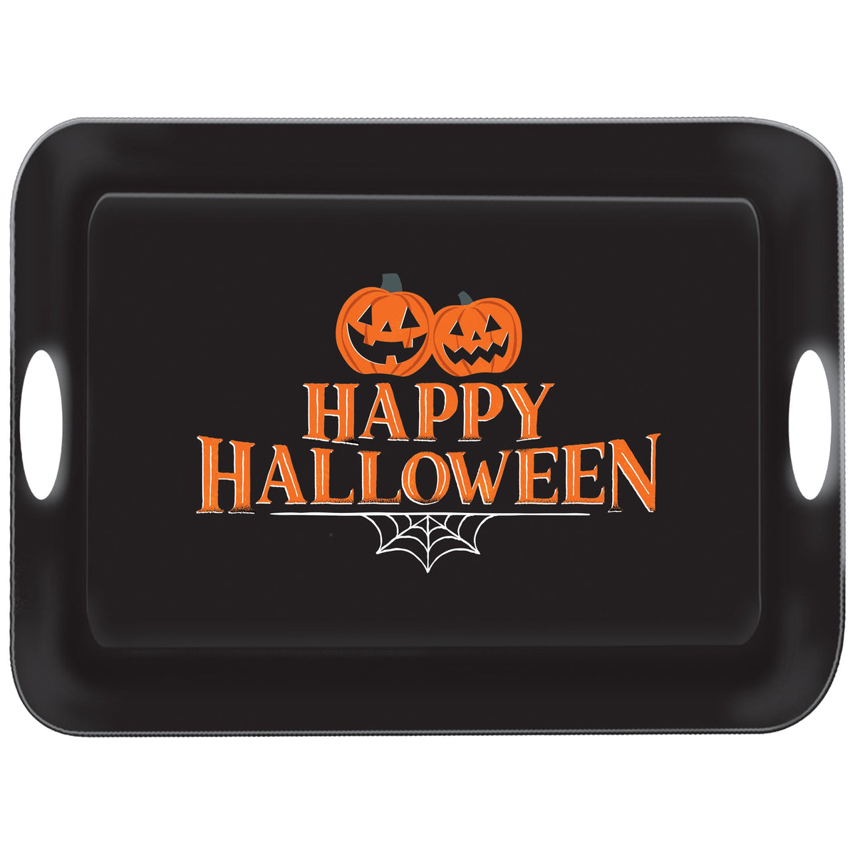 Happy Halloween Handle 14 1/5" x 19 1/2"  Tray