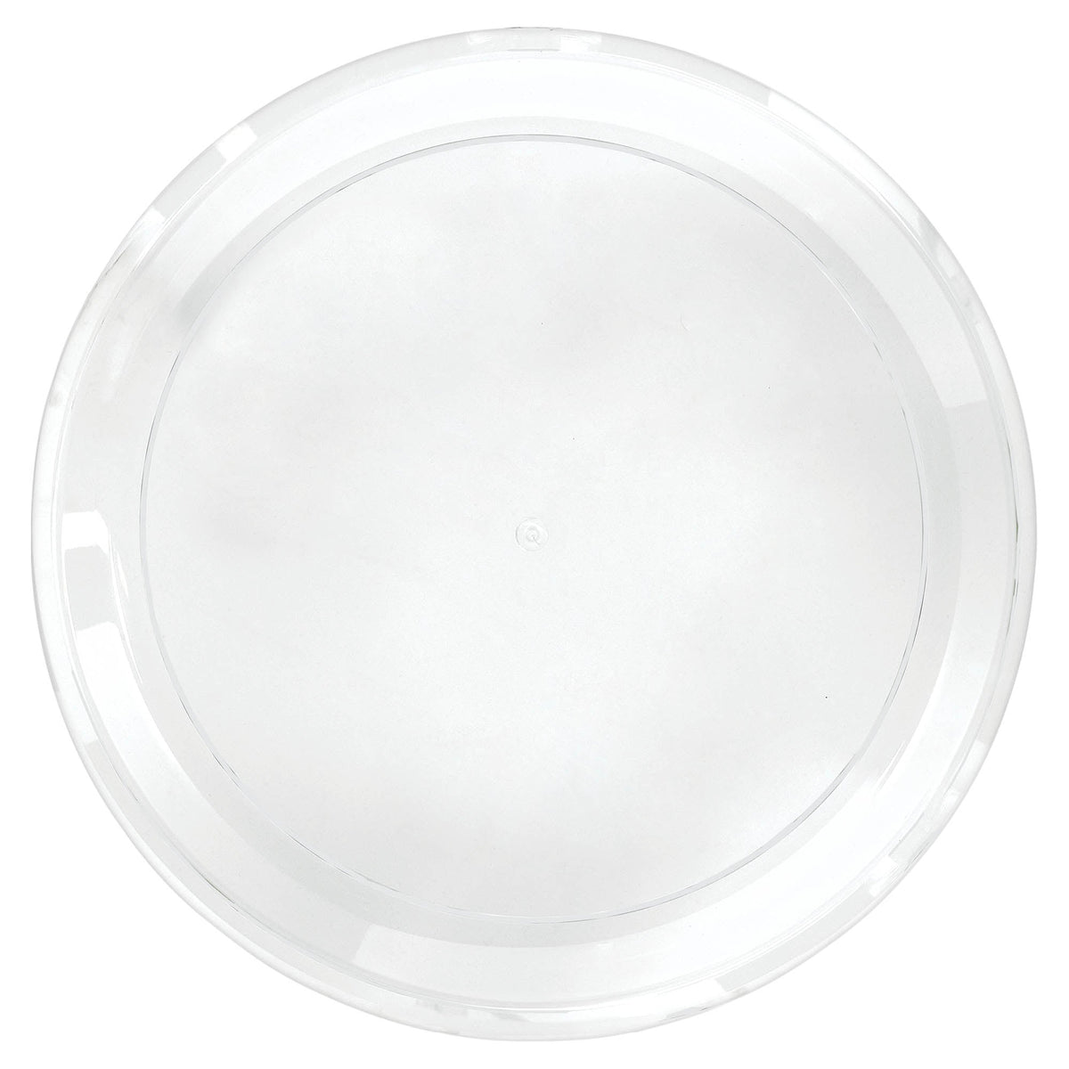 Clear 16" Plastic Serving Platter