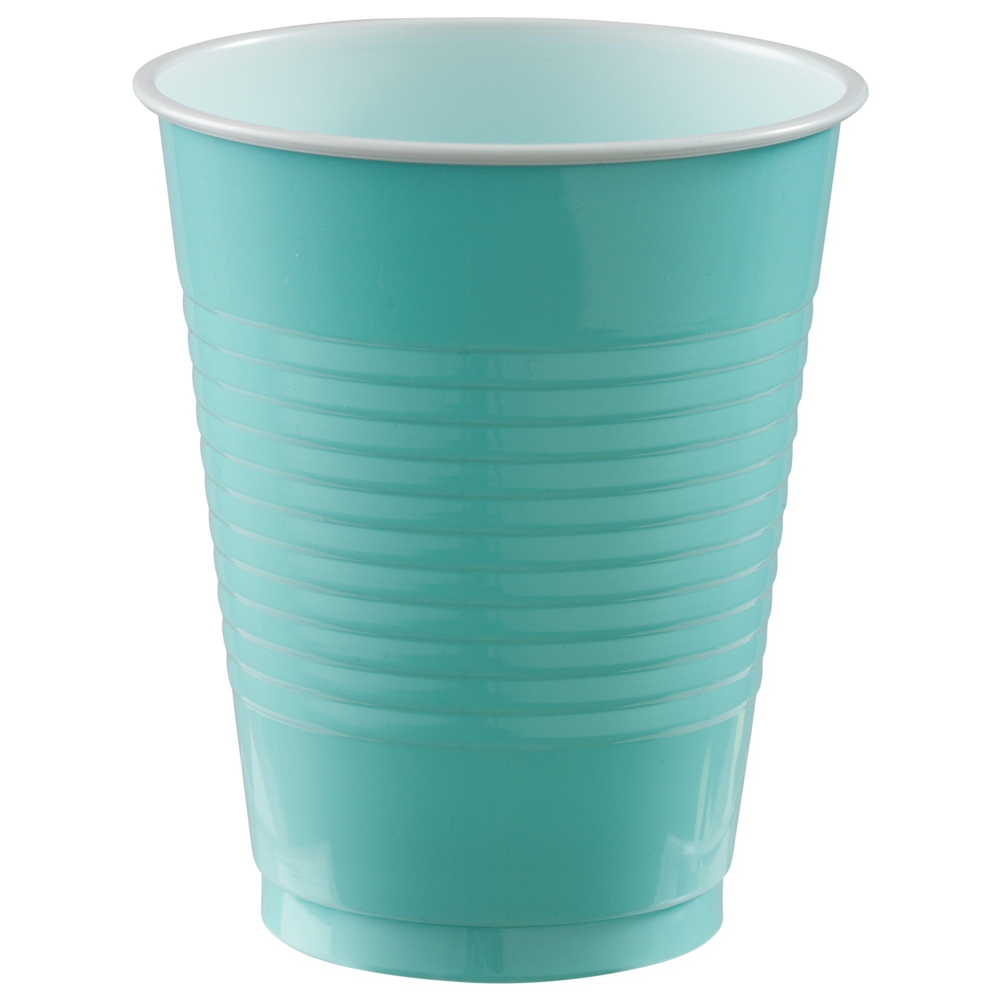 Robin's-Egg Blue 18 oz. Plastic Cups Package of 50