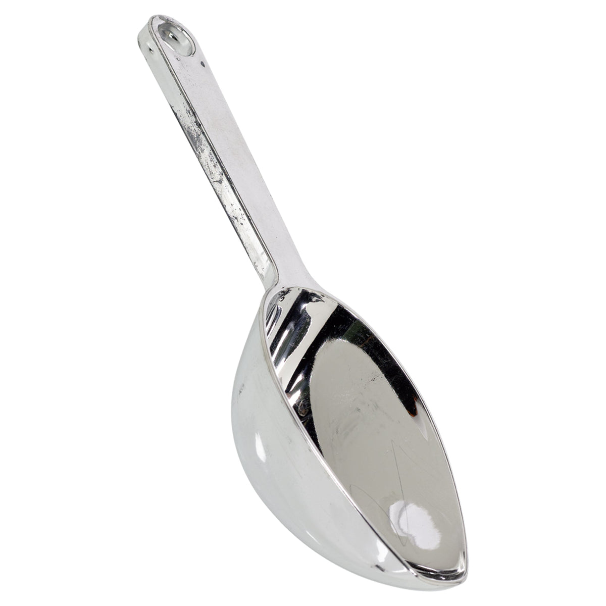 Silver 6 1/2"  Plastic Candy and Ice  Scoop
