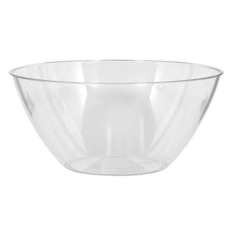 Clear 5 Qt. Plastic Serving Bowl