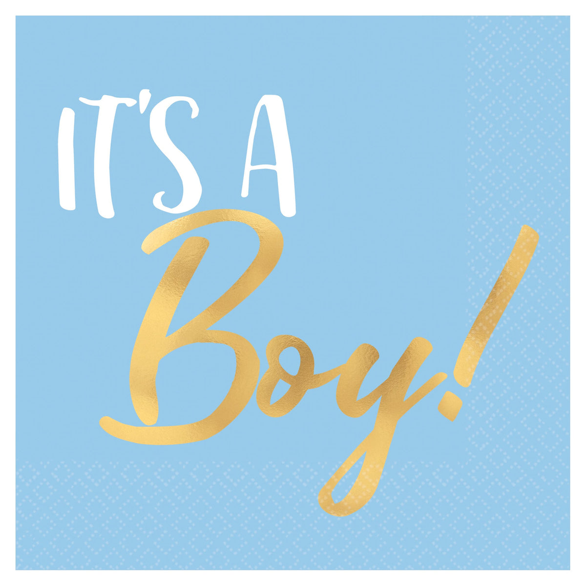 It's a Boy Beverage Napkins Package of 16