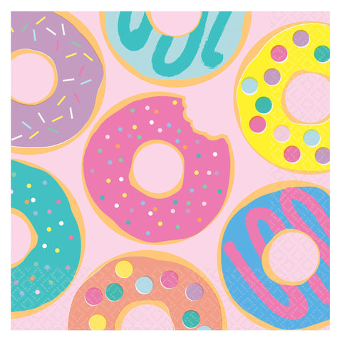 Donut Party Luncheon Napkins Package of 16