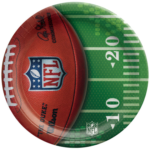 NFL Drive 7" Round Plates Package of 8