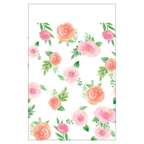 Floral Baby Paper 54" x 102"  Table Cover