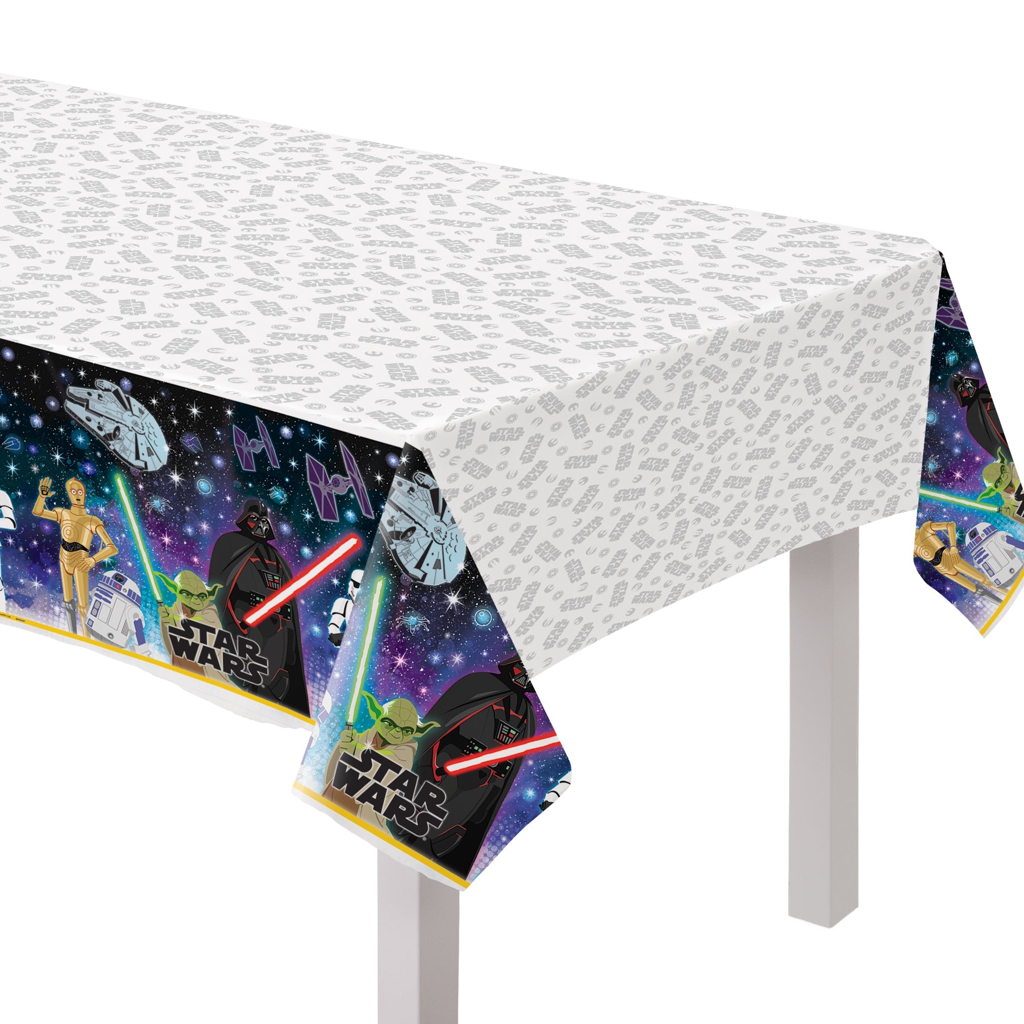 Star Wars™ Galaxy of Adventures Plastic Table Cover 54" x 96"