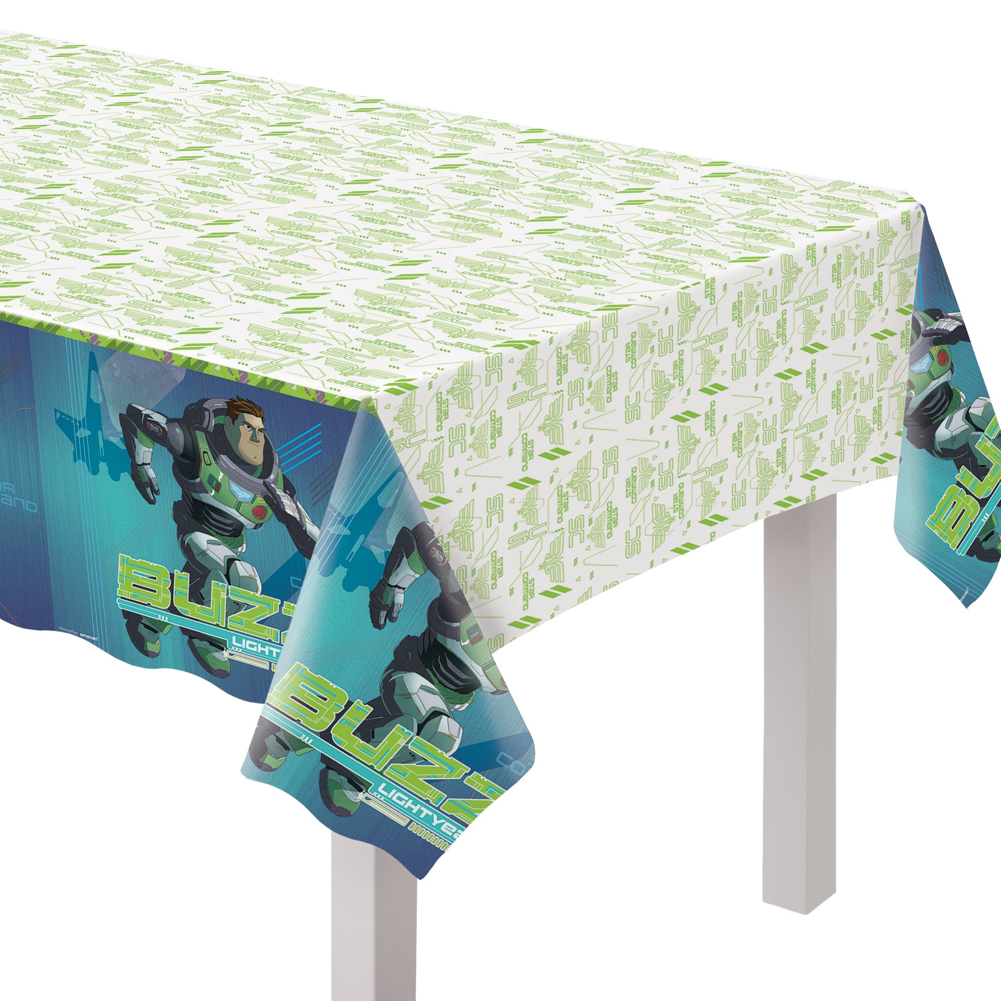 Lightyear Plastic 54" x 96" Table Cover