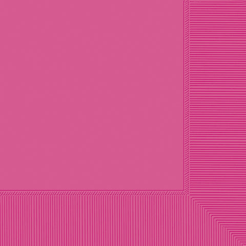 Bright Pink 3-Ply Luncheon Napkins 100 count