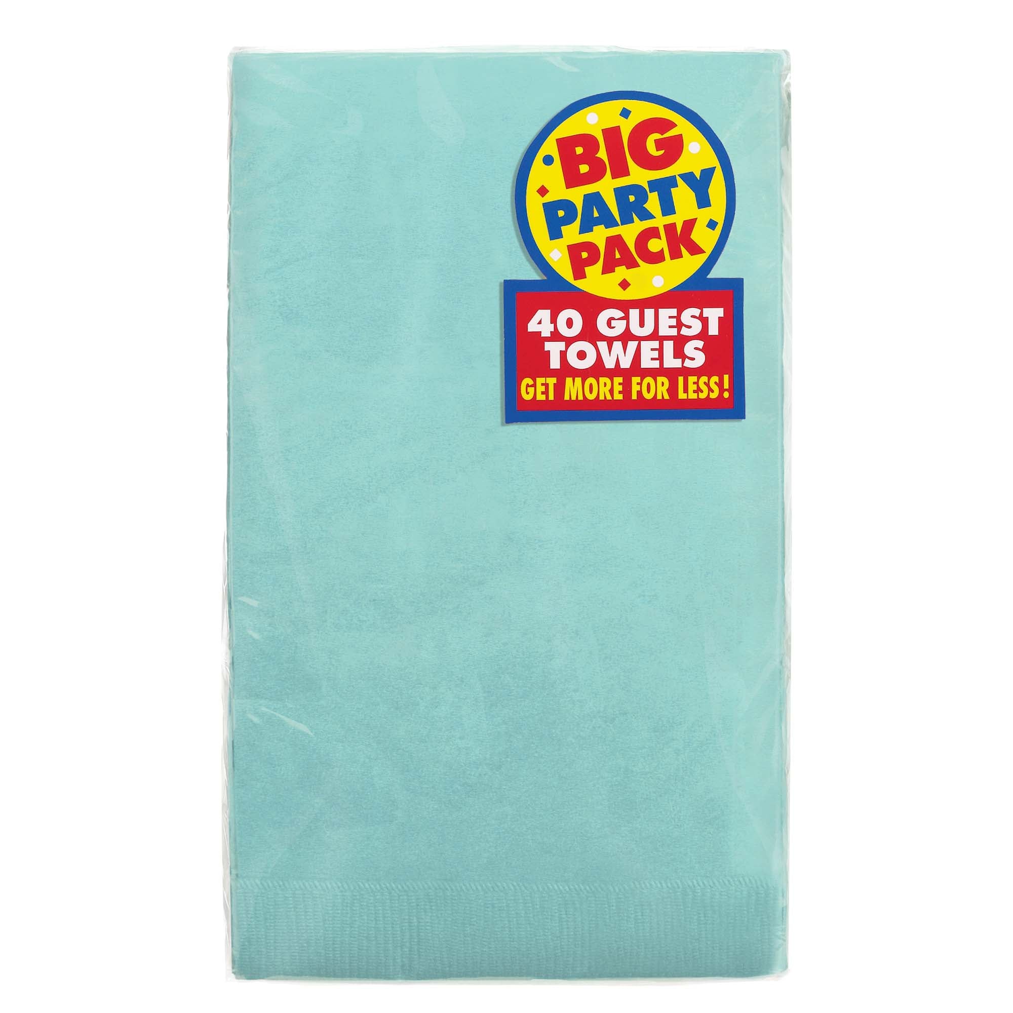 Robin's Egg Blue 2-Ply Guest Towels, 40 count