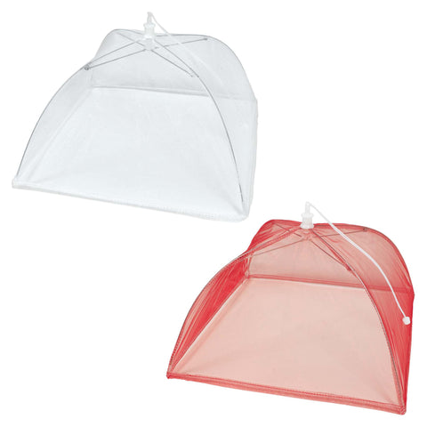 Picnic Party Mesh Fabric Food Covers Package of 3