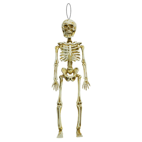 Hanging 15 1/2"  Plastic Skeleton