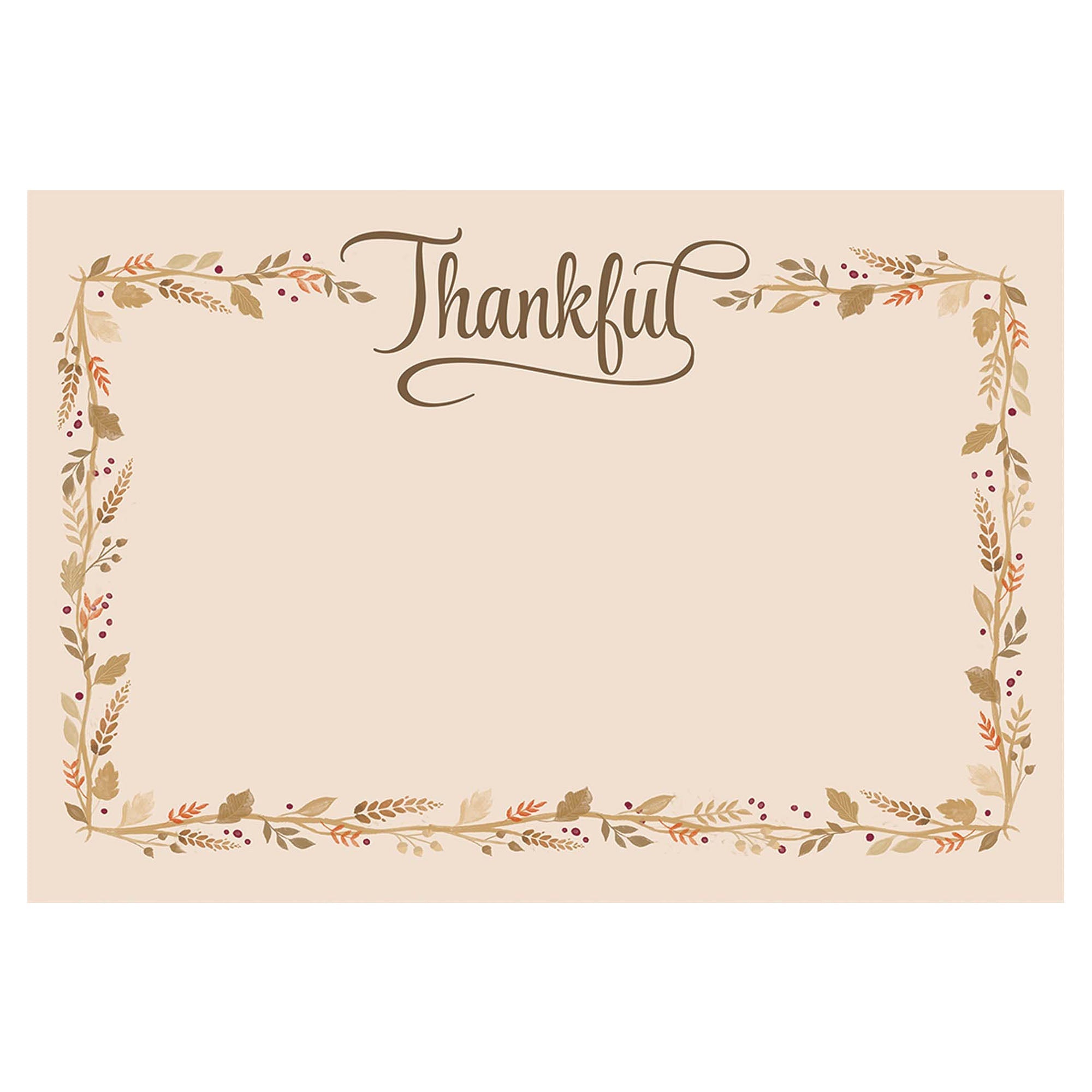 Thanksgiving Paper Placemats 11" x 16" Package of 24