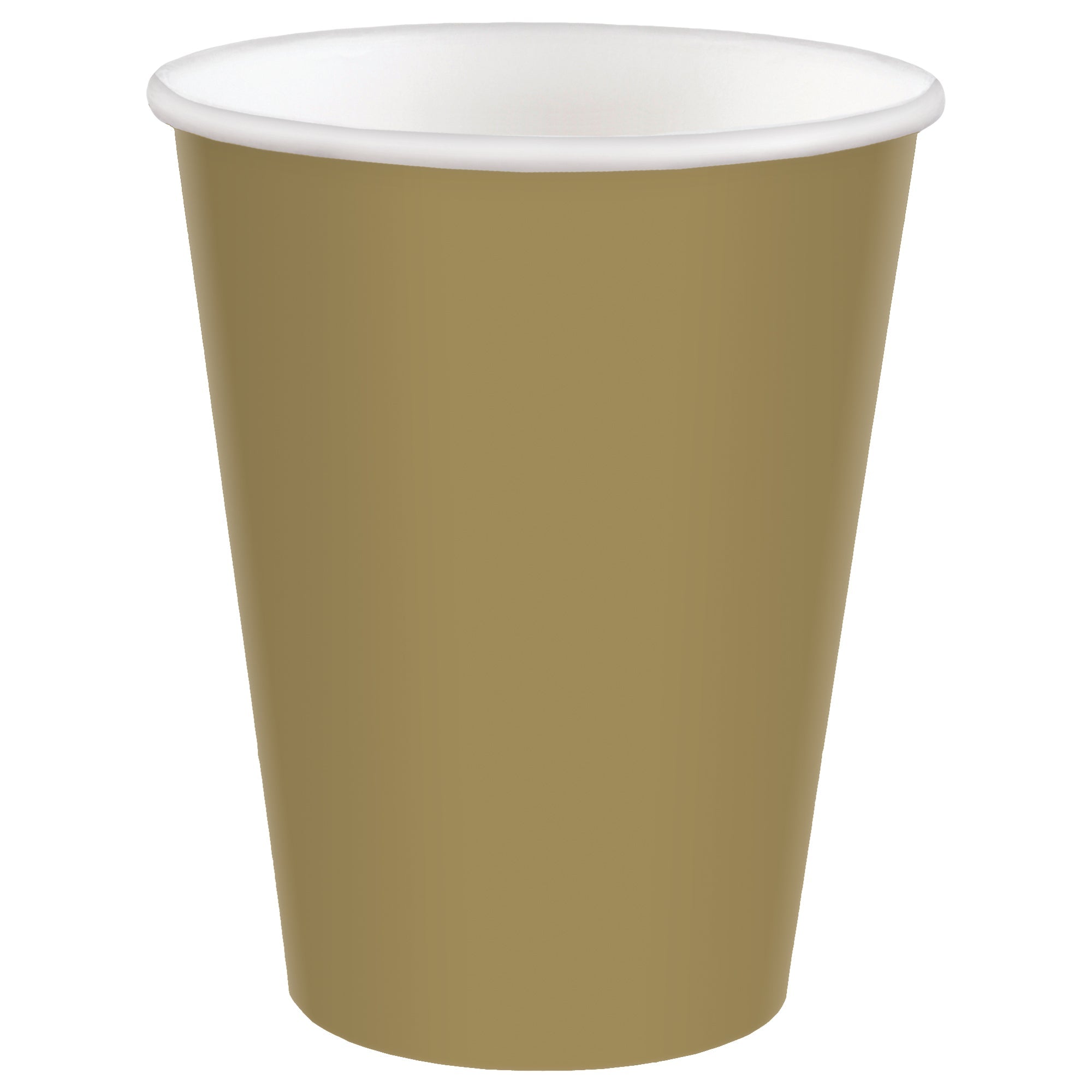Gold 9 oz. Paper Cups, 20 count