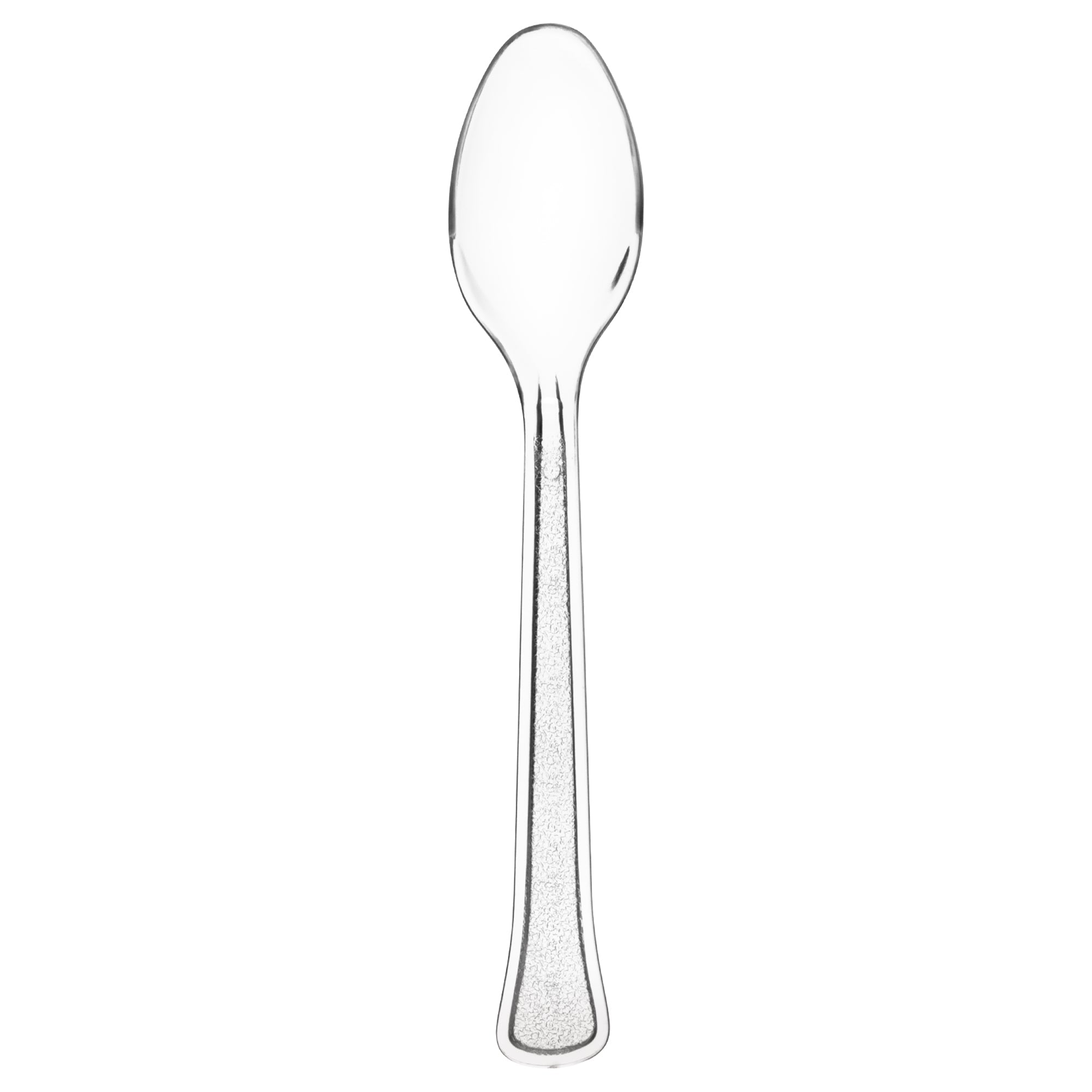 Clear 50-Count Heavyweight Spoons