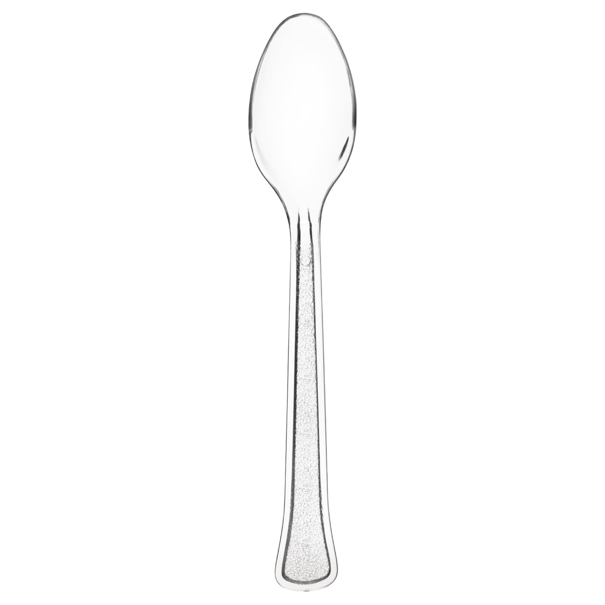 Clear 50-Count Heavyweight Spoons