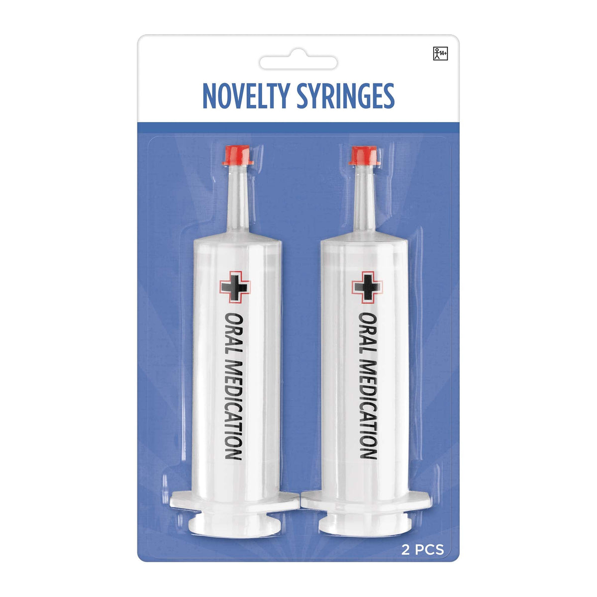 Oversized Novelty Oral Syringes Package of 2
