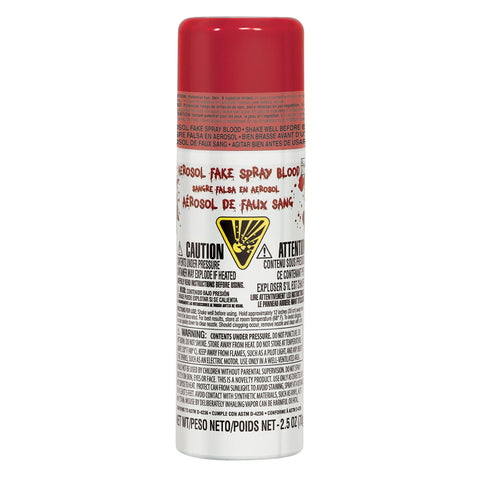 Aerosol 2.5 oz. Spray Blood Package of 1