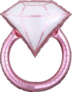 Blush Ring with Balloon Weight