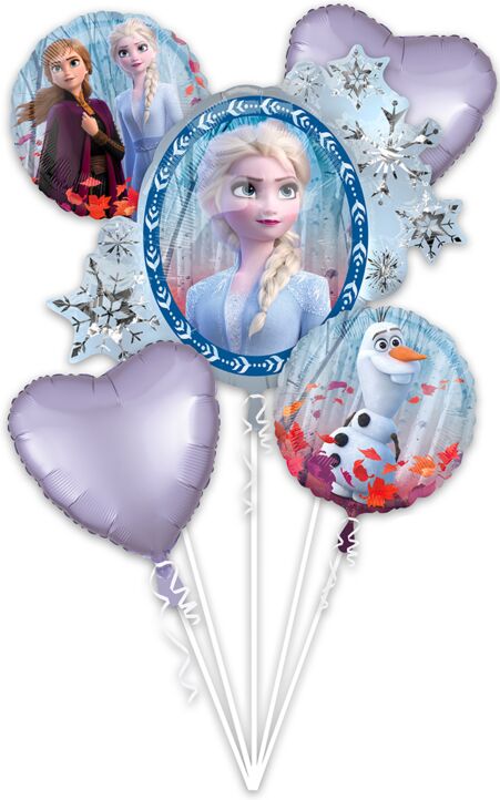 Disney Frozen 5 Piece Balloon Bouquet
